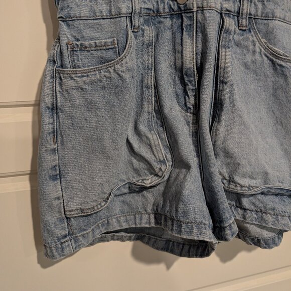 BLANKNYC Denim Button-Up Romper Size Small - Picture 7 of 12